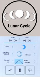 Modalità ciclo lunare