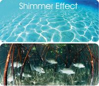Shimmer effect