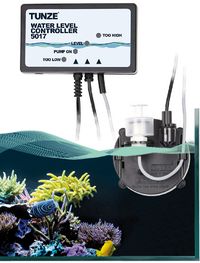 Alta tecnologia para um nível de água confiável no aquário