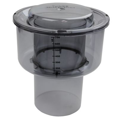 Skimmer cup with lid